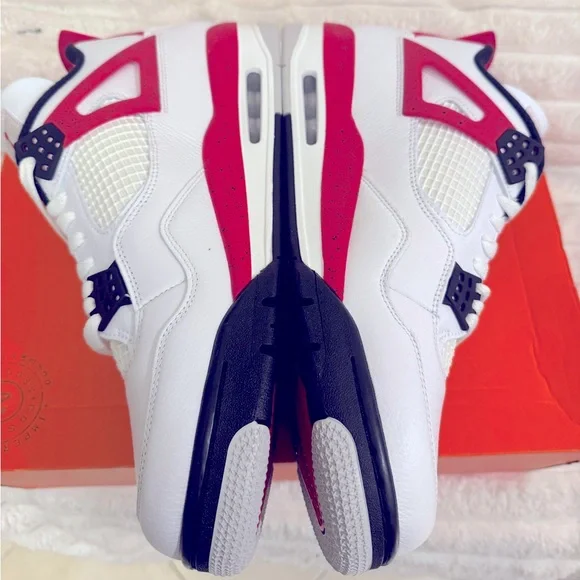 Jordan 4 Retro “Red Cement” - Men’s Size 12 – Brand New in Box - Picture 3 of 15